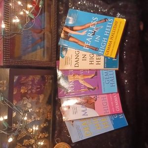 GEMMA HALLIDAY 5 book bundle,  good condition
